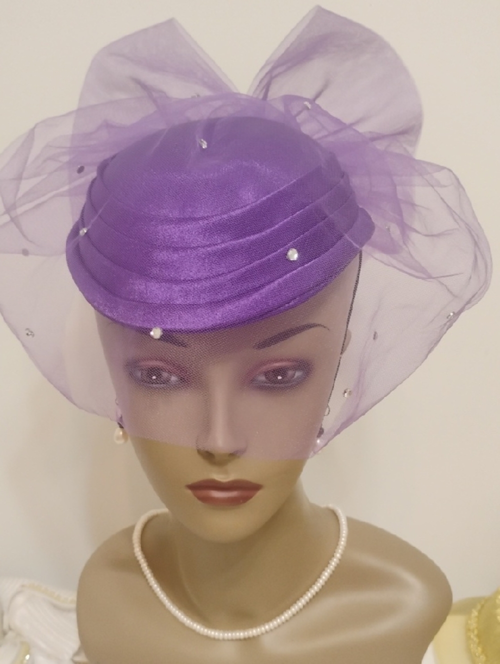8 Ladies Vintage Dress Church Tea Hat Lot Jack McConnell